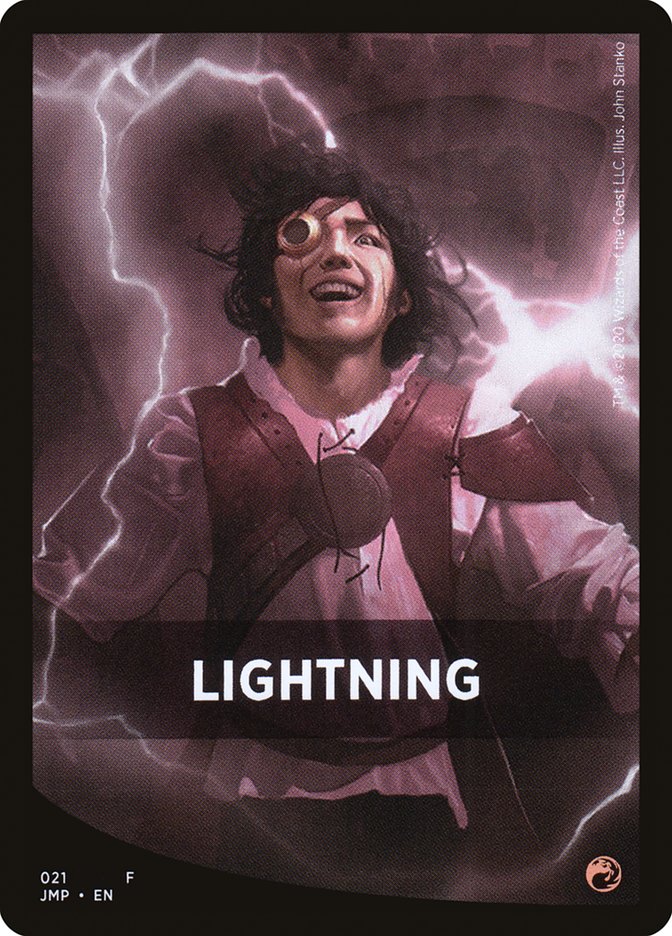 Lightning Theme Card [Jumpstart Front Cards] | Magic Magpie