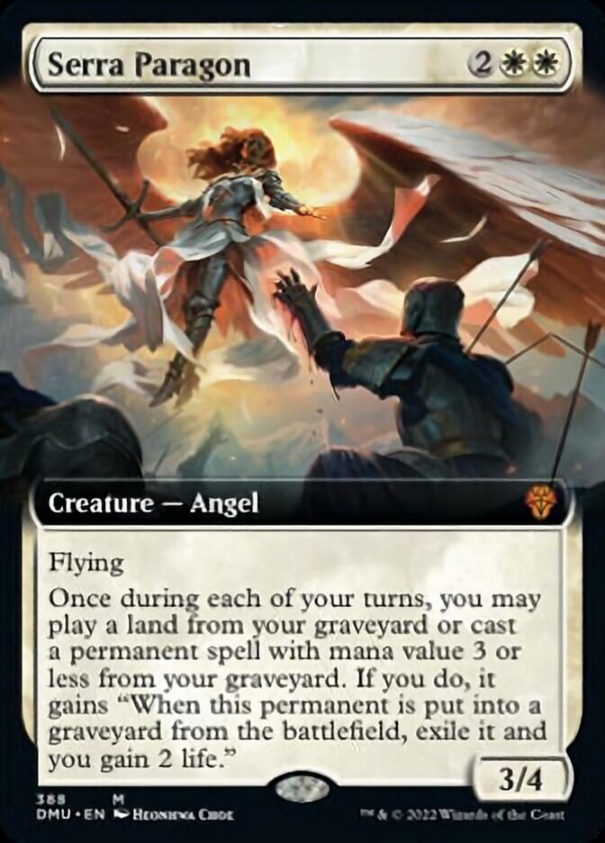 Serra Paragon (Extended Art) [Dominaria United] | Magic Magpie