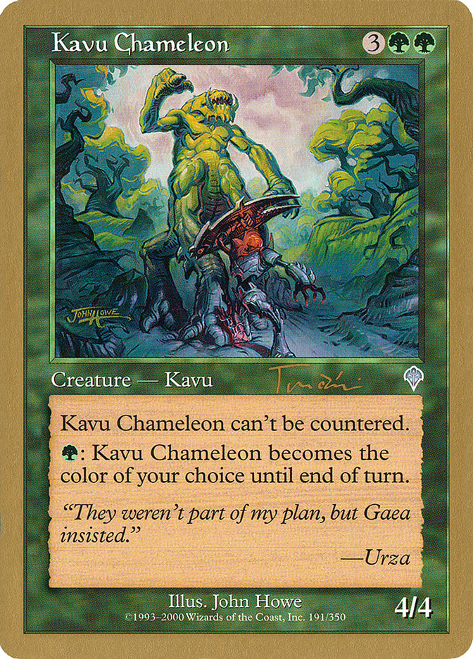 Kavu Chameleon (Jan Tomcani) [World Championship Decks 2001] | Magic Magpie