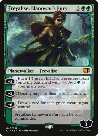 Freyalise, Llanowar's Fury [Commander 2014] | Magic Magpie