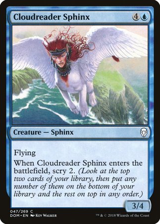 Cloudreader Sphinx [Dominaria] | Magic Magpie