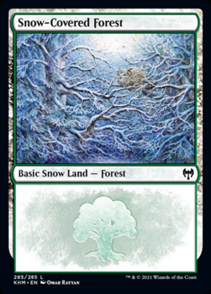 Snow-Covered Forest (285) [Kaldheim] | Magic Magpie