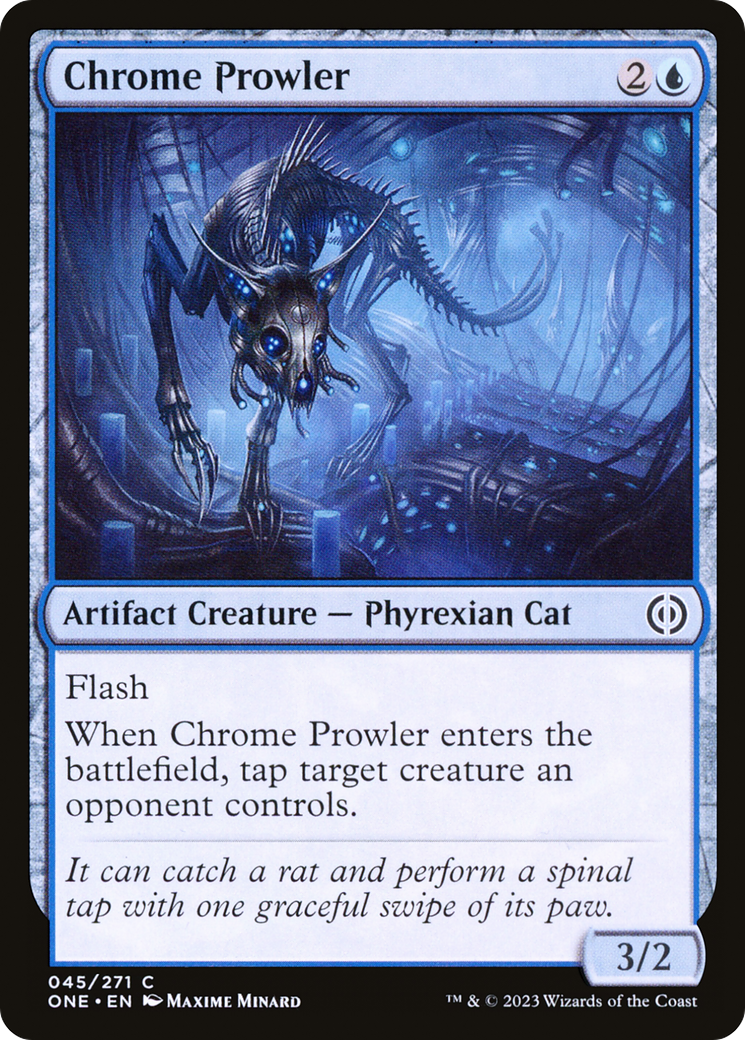 Chrome Prowler [Phyrexia: All Will Be One] | Magic Magpie