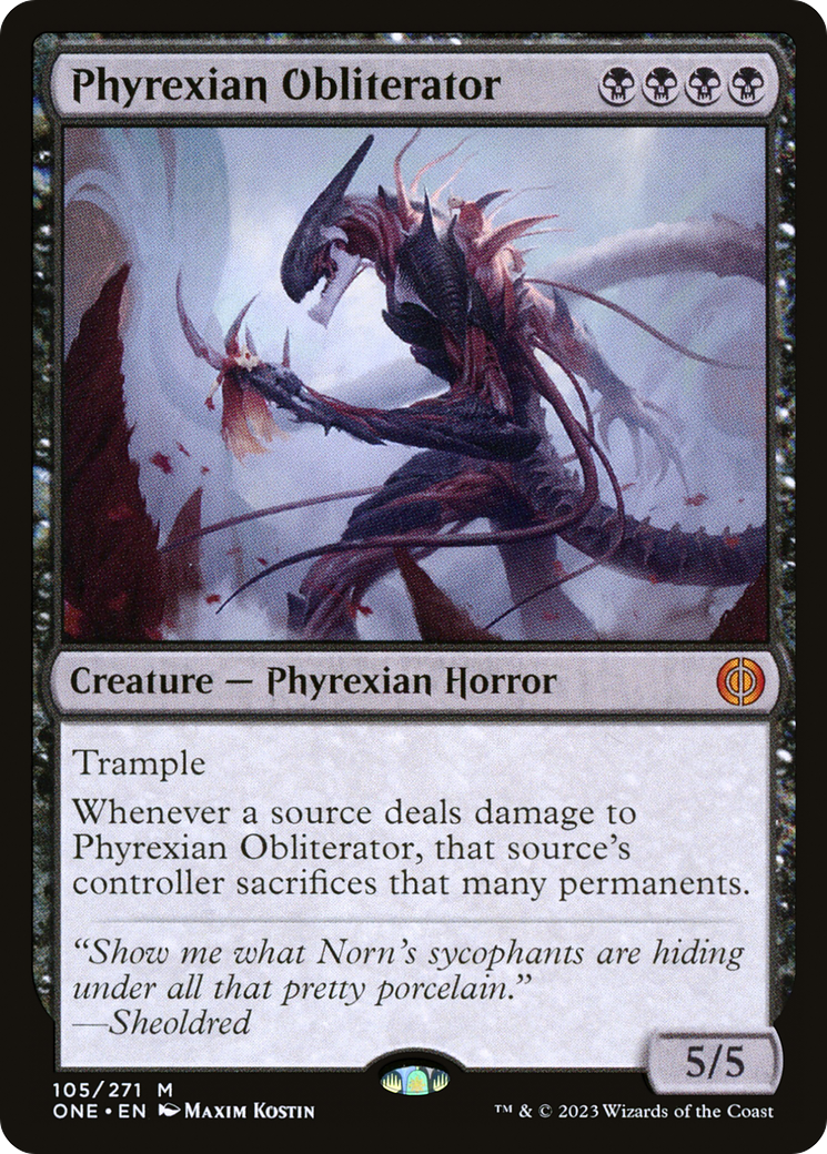 Phyrexian Obliterator [Phyrexia: All Will Be One] | Magic Magpie