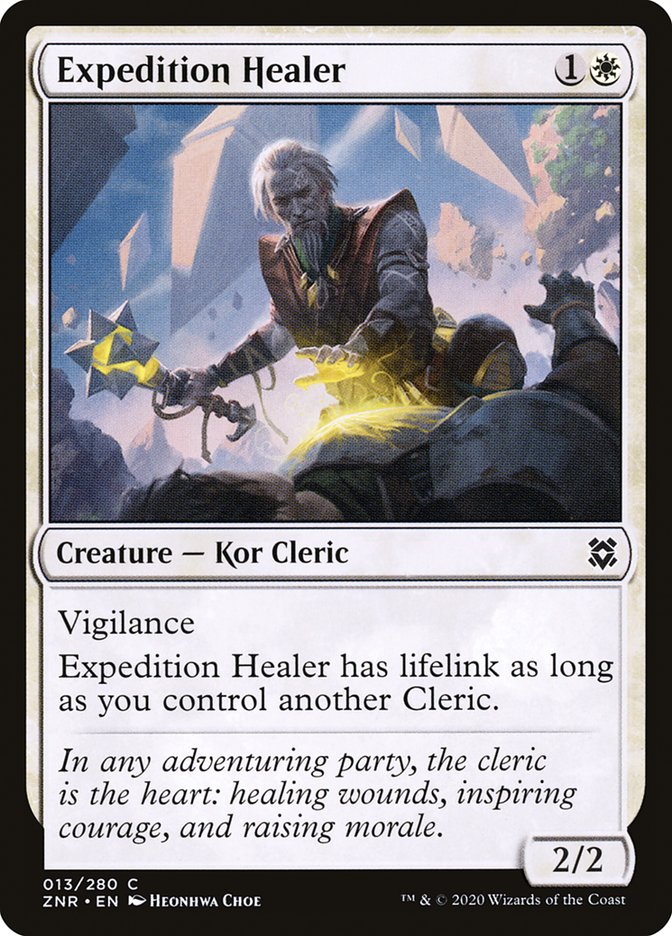 Expedition Healer [Zendikar Rising] | Magic Magpie