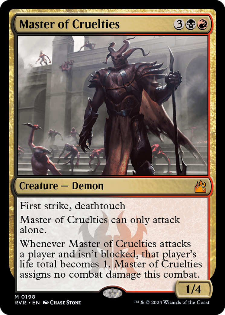 Master of Cruelties [Ravnica Remastered] | Magic Magpie