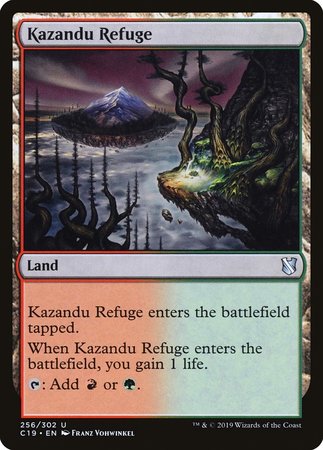 Kazandu Refuge [Commander 2019] | Magic Magpie