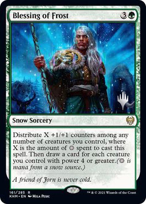 Blessing of Frost [Kaldheim Promo Pack] | Magic Magpie