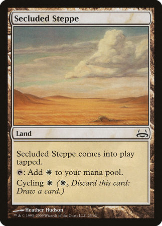 Secluded Steppe [Duel Decks: Divine vs. Demonic] | Magic Magpie