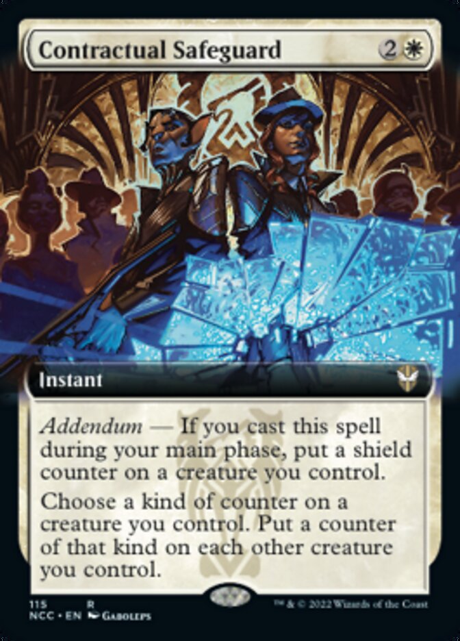 Contractual Safeguard (Extended Art) [Streets of New Capenna Commander] | Magic Magpie