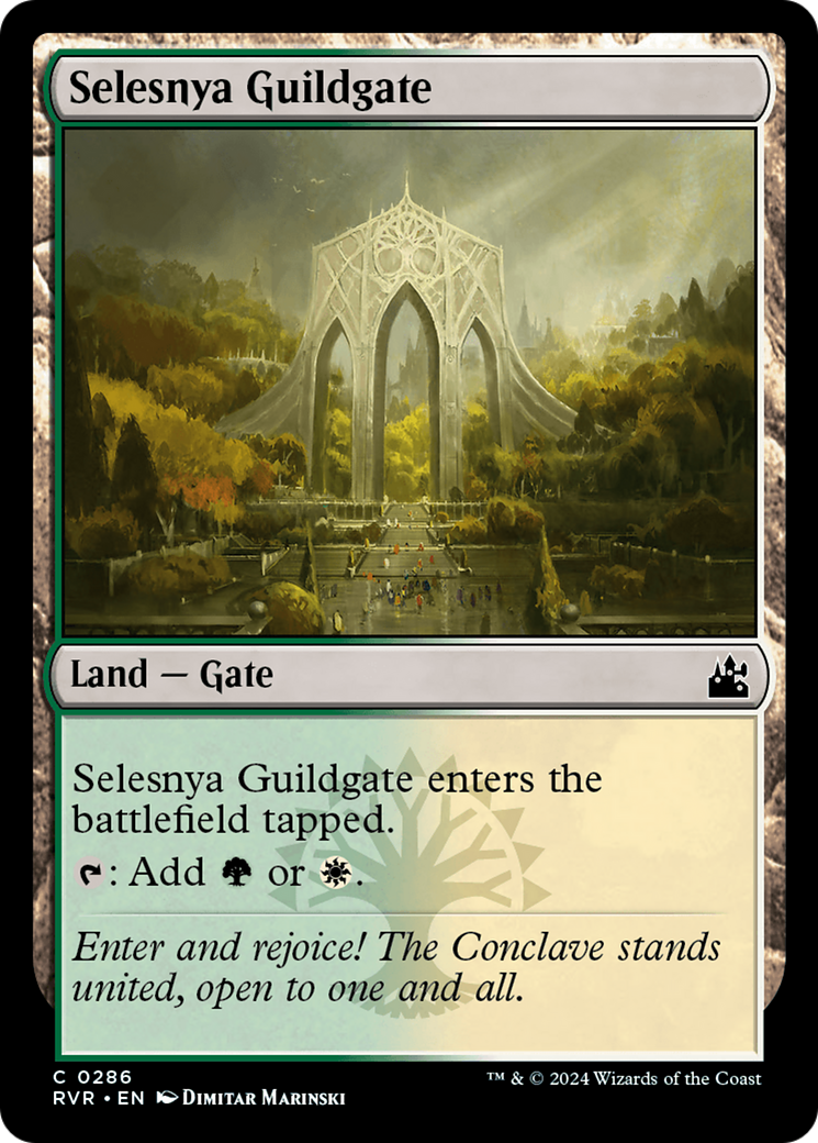 Selesnya Guildgate [Ravnica Remastered] | Magic Magpie