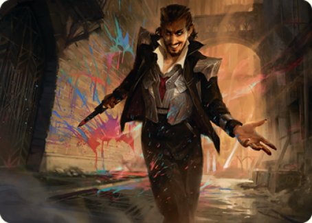 Anhelo, the Painter Art Card [Streets of New Capenna Art Series] | Magic Magpie
