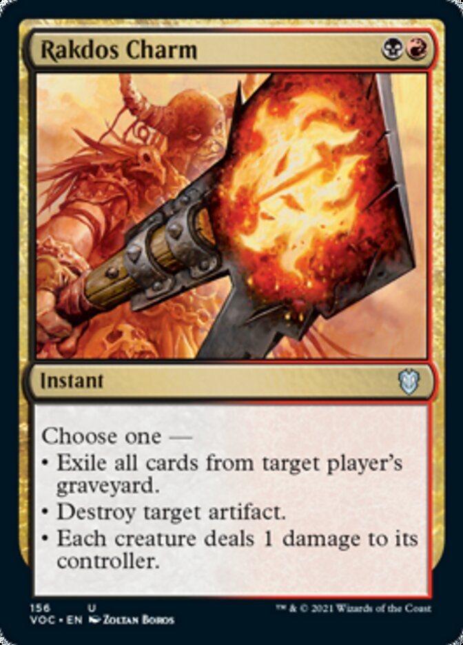 Rakdos Charm [Innistrad: Crimson Vow Commander] | Magic Magpie