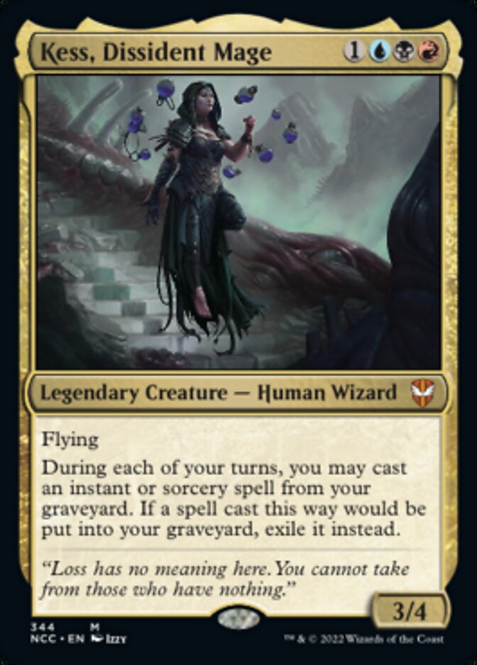 Kess, Dissident Mage [Streets of New Capenna Commander] | Magic Magpie