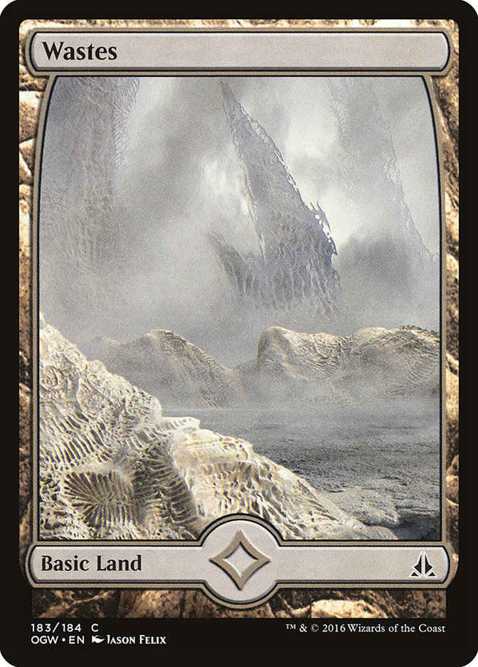 Wastes (183) (Full Art) [Oath of the Gatewatch] | Magic Magpie