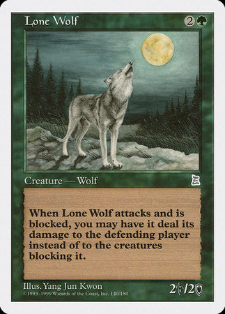 Lone Wolf [Portal Three Kingdoms] | Magic Magpie