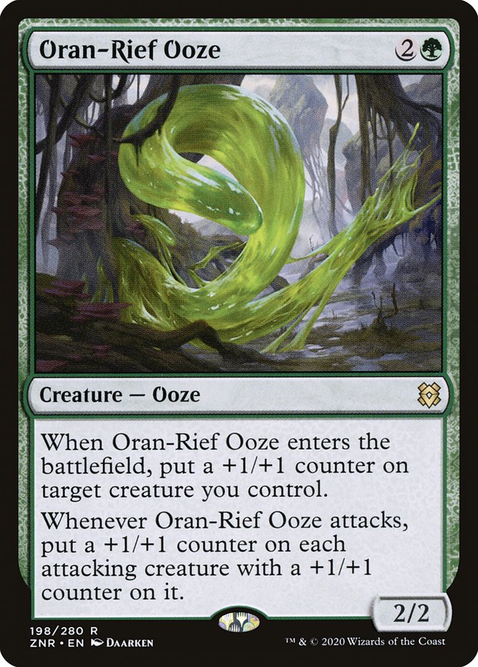 Oran-Rief Ooze [Zendikar Rising] | Magic Magpie