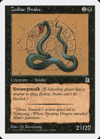 Zodiac Snake [Portal Three Kingdoms] | Magic Magpie