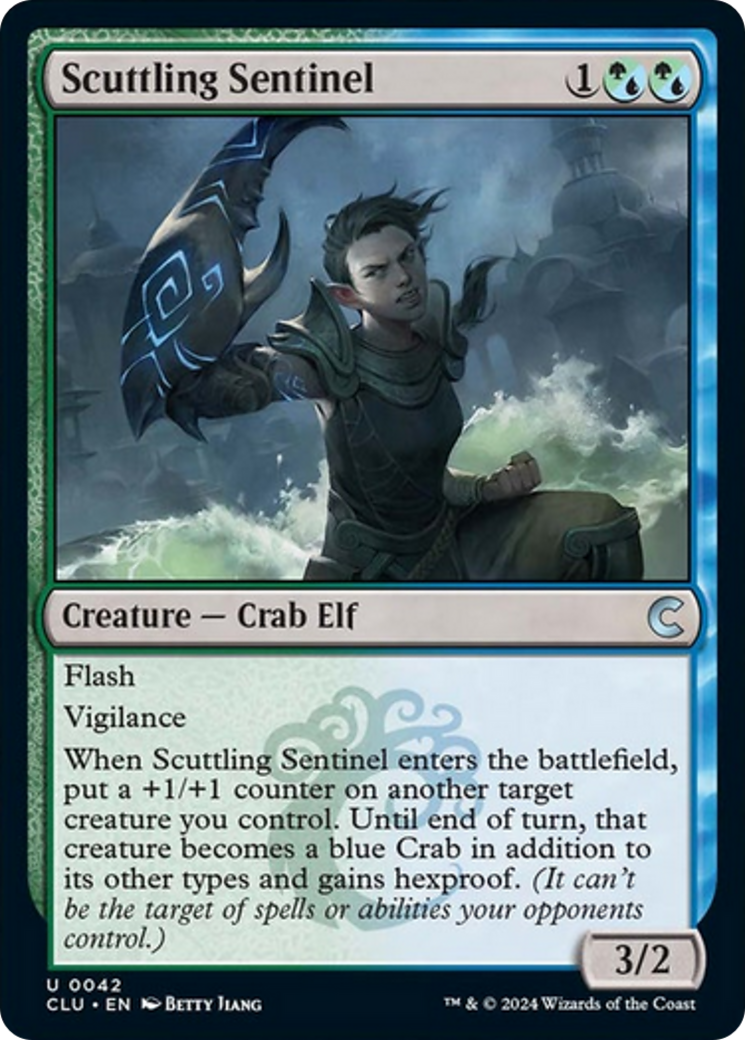 Scuttling Sentinel [Ravnica: Clue Edition] | Magic Magpie