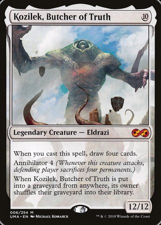 Kozilek, Butcher of Truth [Ultimate Masters] | Magic Magpie