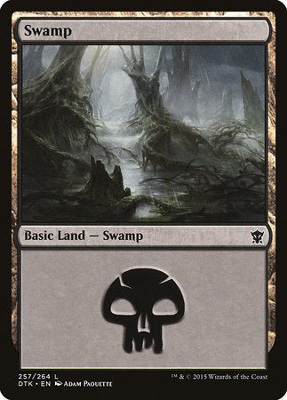 Swamp (257) [Dragons of Tarkir] | Magic Magpie