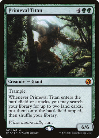 Primeval Titan [Iconic Masters] | Magic Magpie