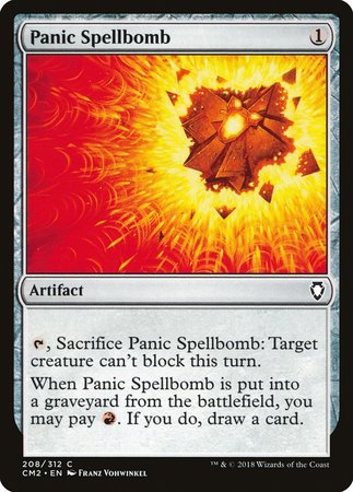 Panic Spellbomb [Commander Anthology Volume II] | Magic Magpie