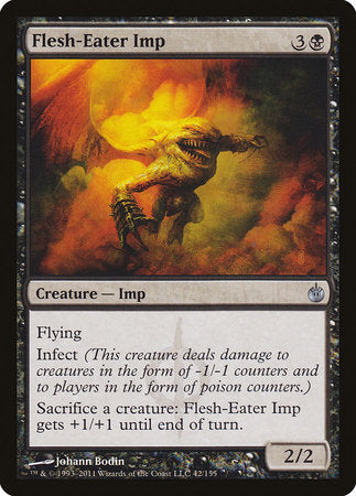 Flesh-Eater Imp [Mirrodin Besieged] | Magic Magpie