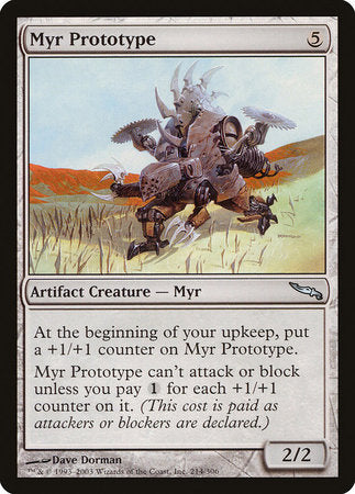 Myr Prototype [Mirrodin] | Magic Magpie