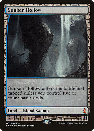 Sunken Hollow [Zendikar Expeditions] | Magic Magpie