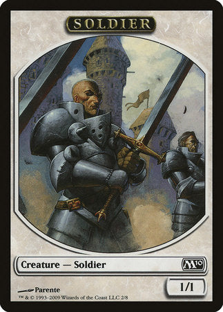 Soldier Token [Magic 2010 Tokens] | Magic Magpie