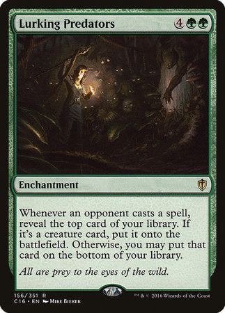 Lurking Predators [Commander 2016] | Magic Magpie