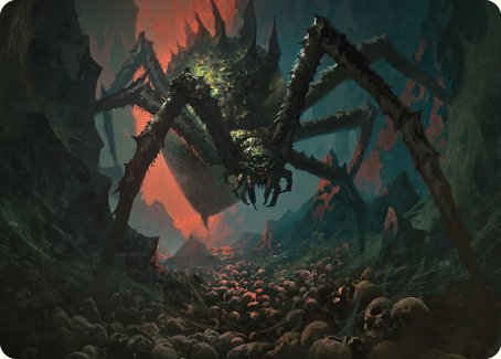 Shelob, Child of Ungoliant Art Card [The Lord of the Rings: Tales of Middle-earth Art Series] | Magic Magpie