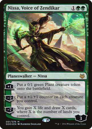 Nissa, Voice of Zendikar [Duel Decks: Nissa vs. Ob Nixilis] | Magic Magpie