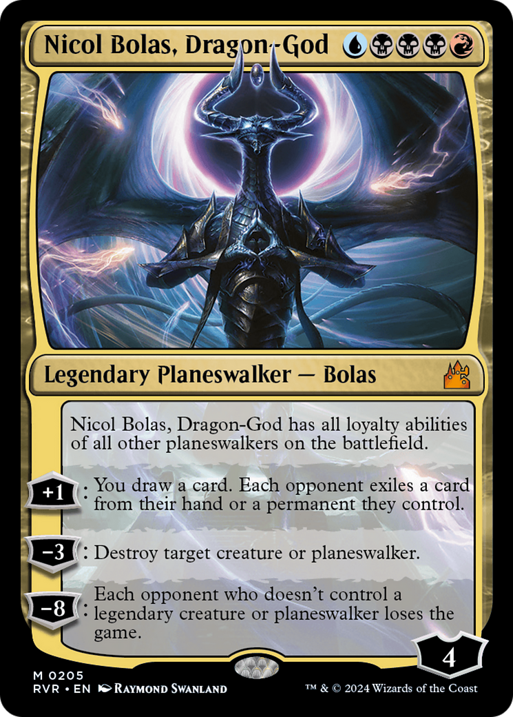 Nicol Bolas, Dragon-God [Ravnica Remastered] | Magic Magpie