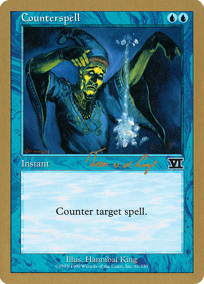 Counterspell (Tom van de Logt) [World Championship Decks 2000] | Magic Magpie