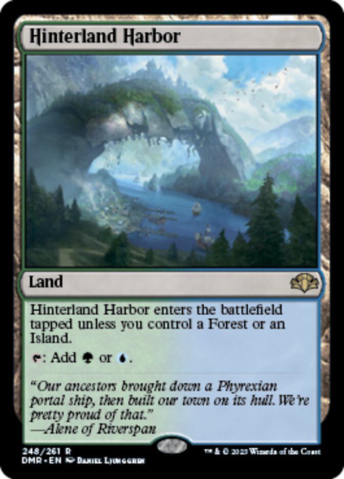 Hinterland Harbor [Dominaria Remastered] | Magic Magpie