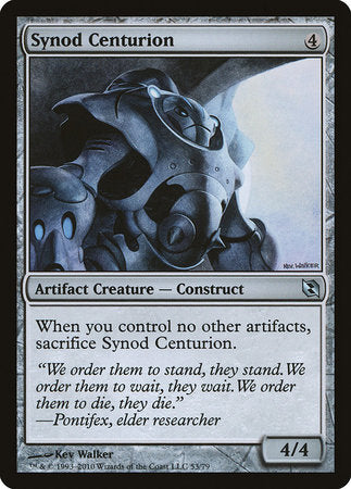 Synod Centurion [Duel Decks: Elspeth vs. Tezzeret] | Magic Magpie