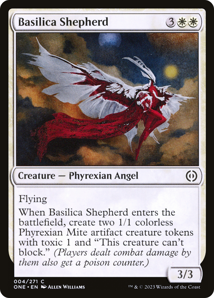 Basilica Shepherd [Phyrexia: All Will Be One] | Magic Magpie