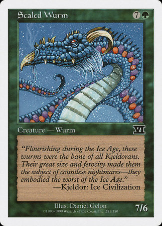 Scaled Wurm [Classic Sixth Edition] | Magic Magpie