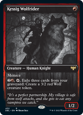 Kessig Wolfrider [Innistrad: Double Feature] | Magic Magpie