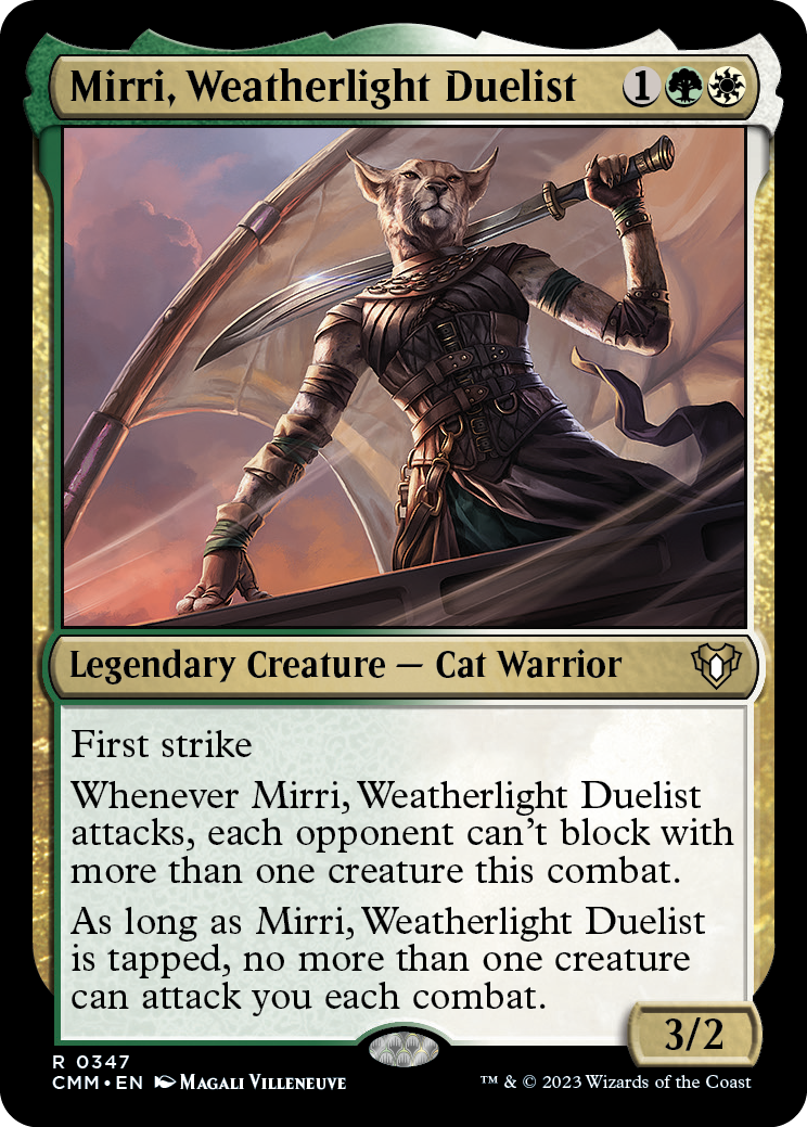 Mirri, Weatherlight Duelist [Commander Masters] | Magic Magpie