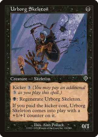 Urborg Skeleton [Invasion] | Magic Magpie