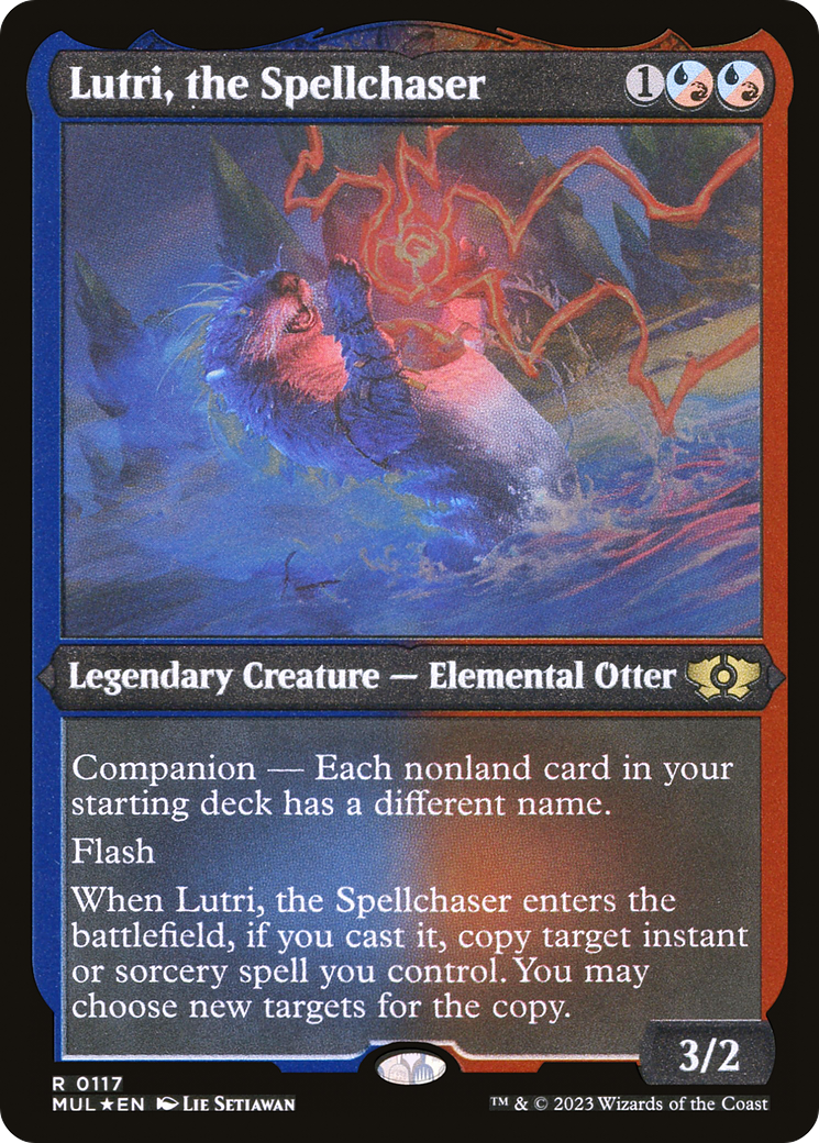 Lutri, the Spellchaser (Foil Etched) [Multiverse Legends] | Magic Magpie