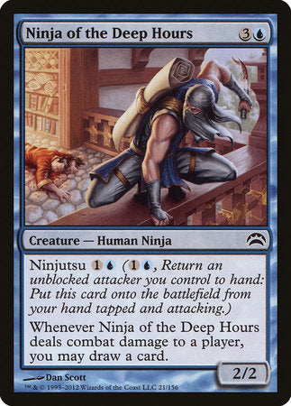 Ninja of the Deep Hours [Planechase 2012] | Magic Magpie