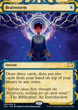 Brainstorm (Etched Foil) [Strixhaven Mystical Archive] | Magic Magpie