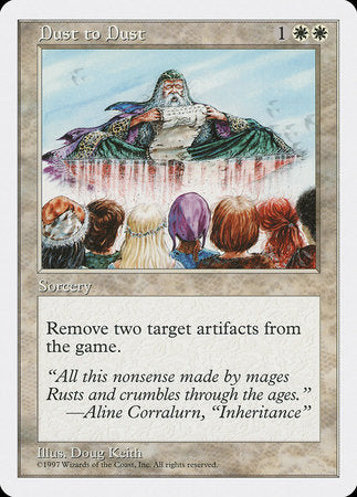 Dust to Dust [Fifth Edition] | Magic Magpie