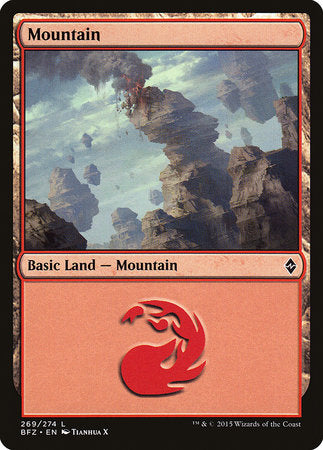 Mountain (269) [Battle for Zendikar] | Magic Magpie