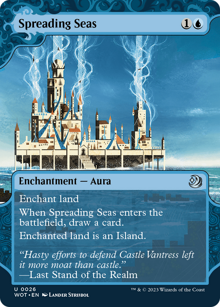 Spreading Seas [Wilds of Eldraine: Enchanting Tales] | Magic Magpie