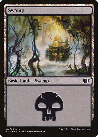 Swamp (327) [Commander 2014] | Magic Magpie